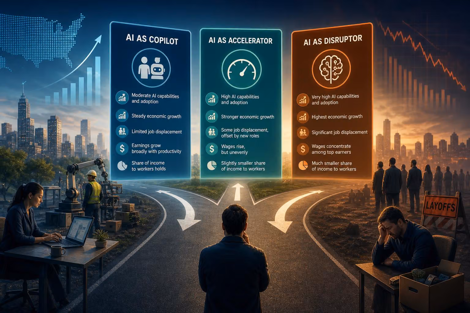 Anthropic’s Three AI Scenarios for Jobs and the Economy