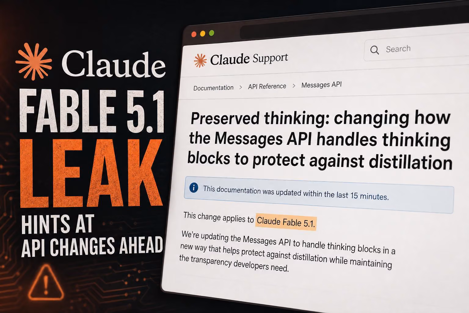 Claude Fable 5.1 Leak Hints at API Changes Ahead