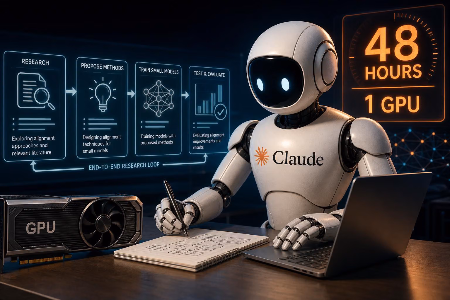 Claude Tests Autonomous AI Alignment on Small Models