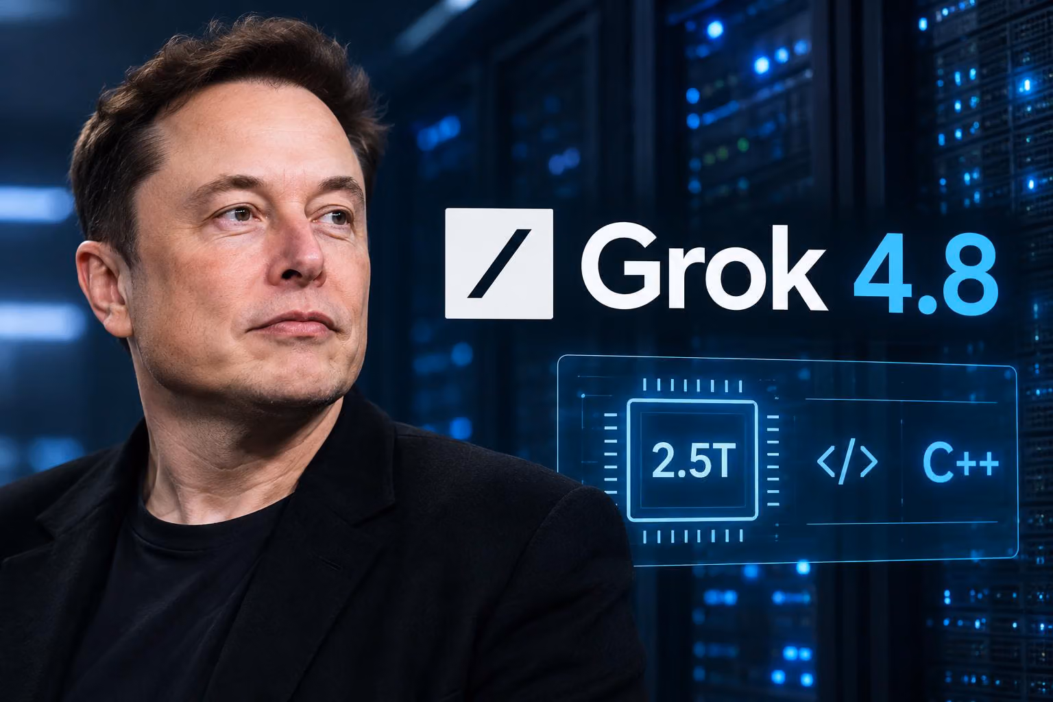 Elon Musk shares update on Grok 4.8 training