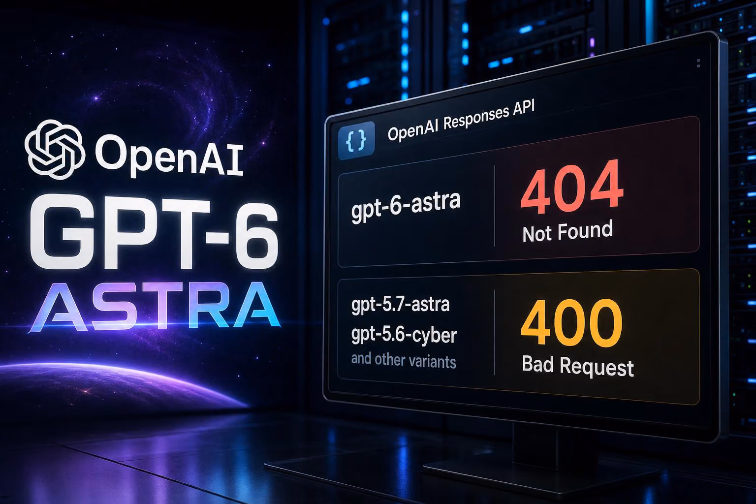 GPT-6 Astra Release Theory Emerges From API Probe