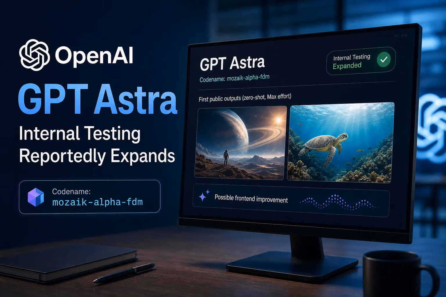GPT Astra Internal Testing Reportedly Expands