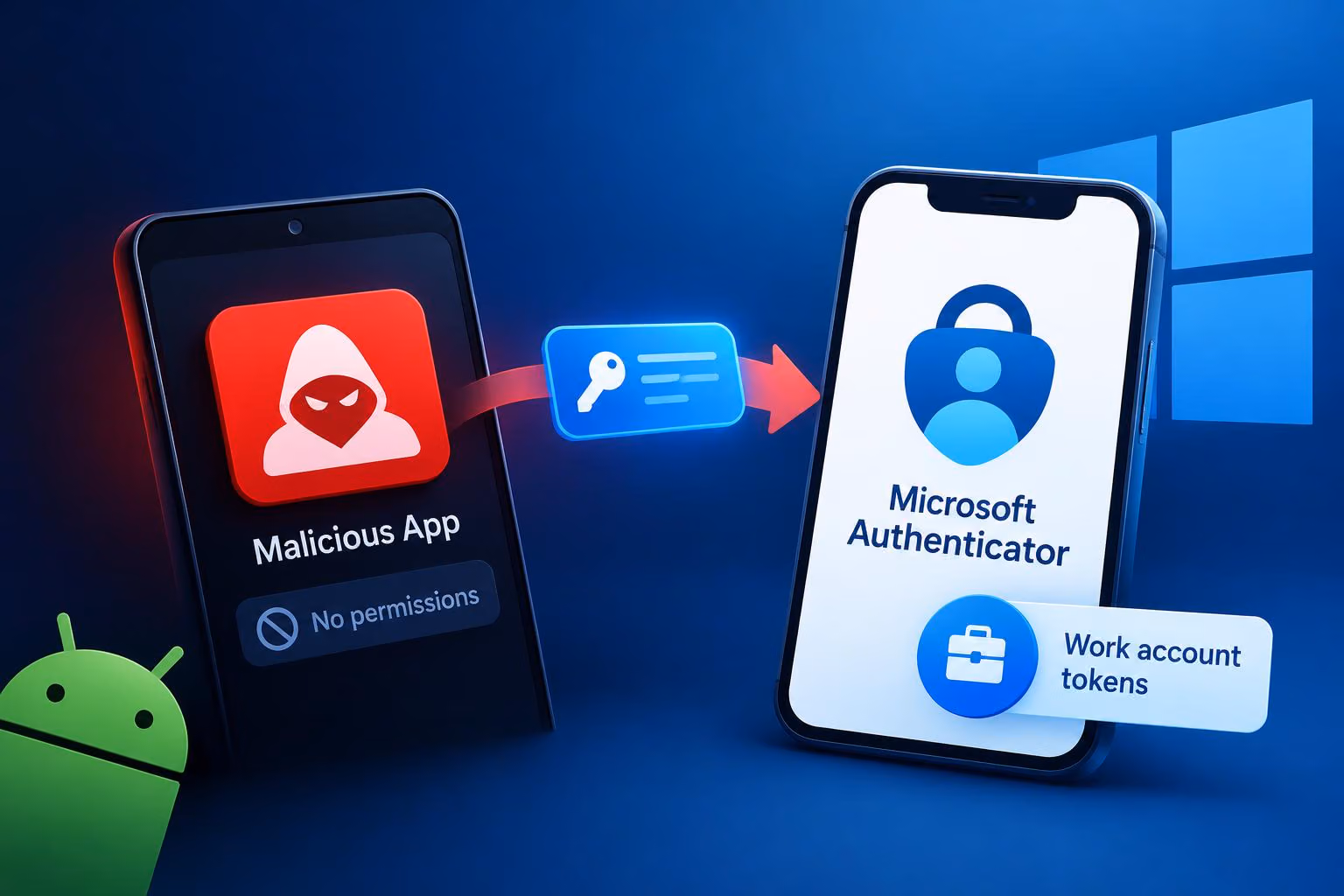 CVE-2026-80097: Android Apps Can Steal Microsoft Work Tokens