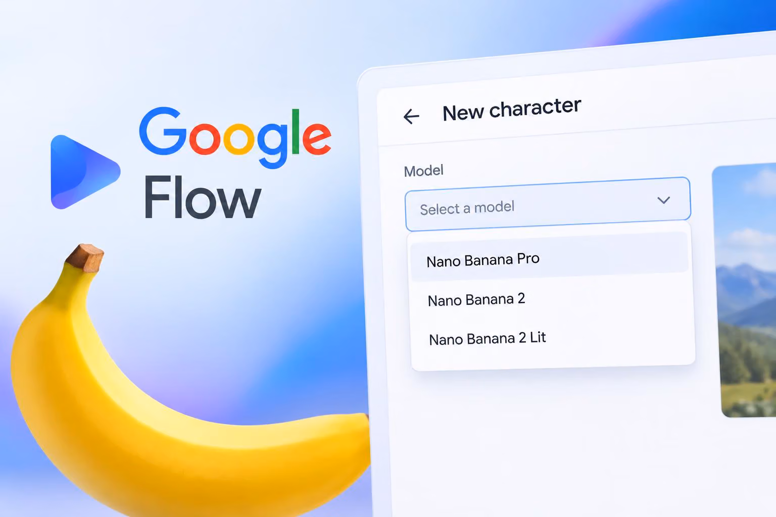 Nano Banana 2.5 Flash Appears in Google Flow