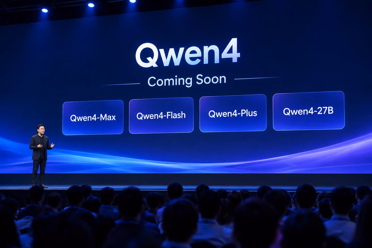 Qwen4 lineup reported at 2026 Yunqi Conference, but release details remain unknown