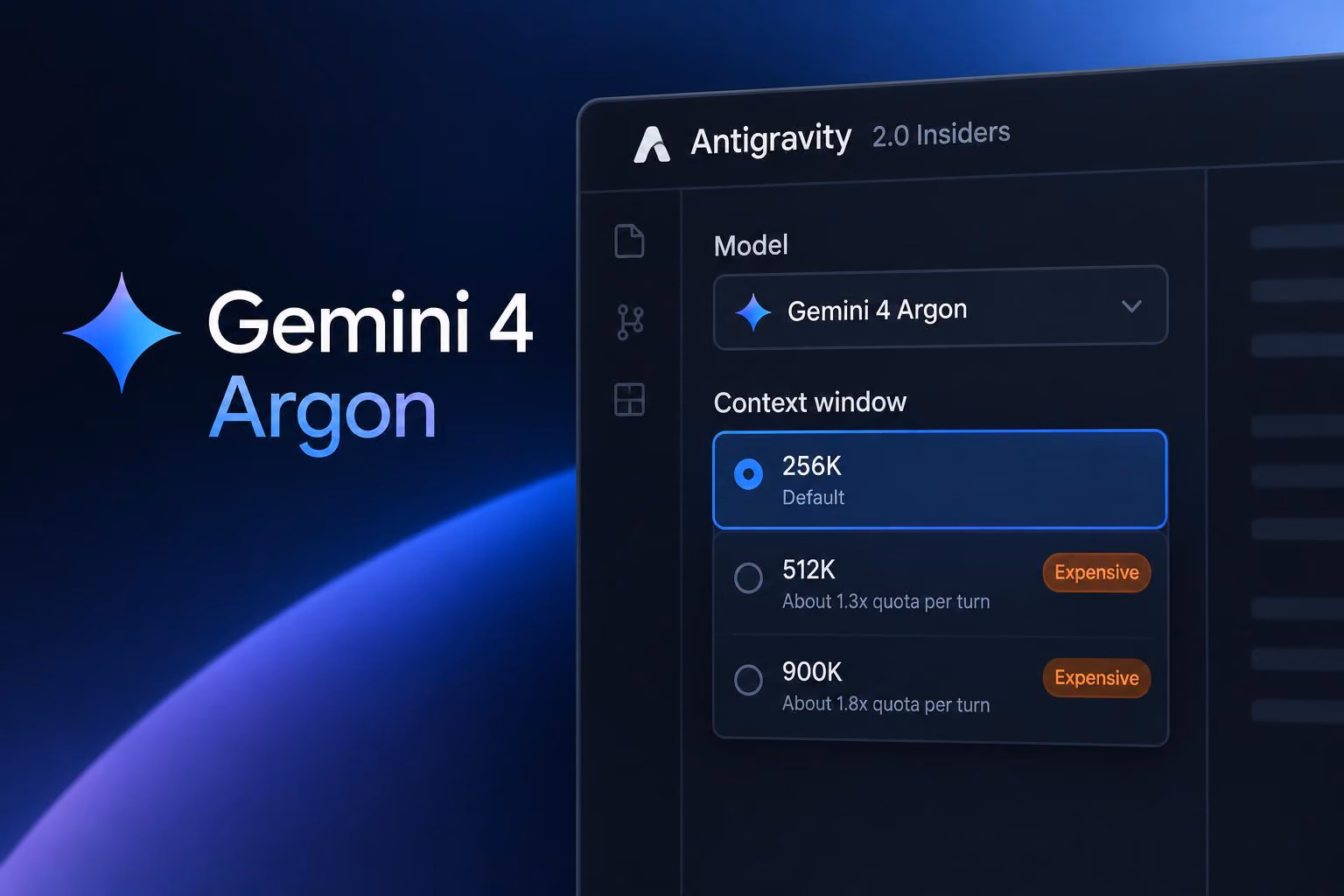 Gemini 4 Argon's Reported Long-Context Options in Antigravity Insiders