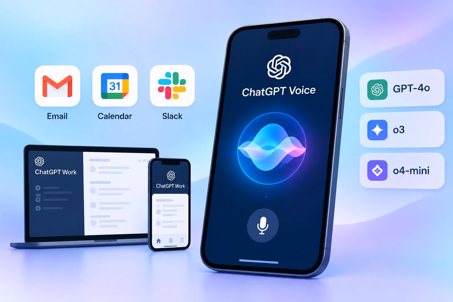 OpenAI says ChatGPT Voice adds plugins, new models and Work access