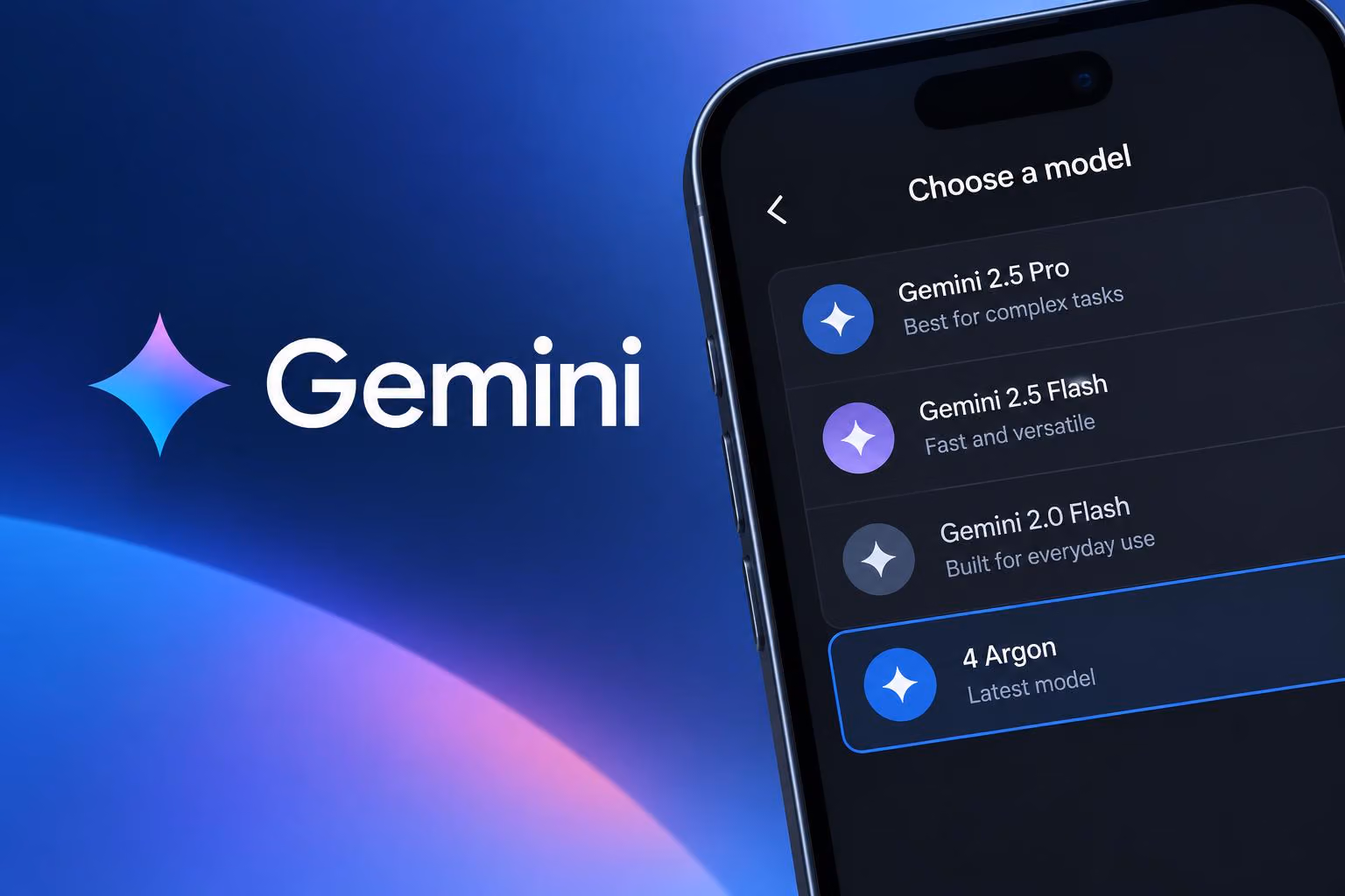 Gemini 4 Argon reportedly appears in Gemini app