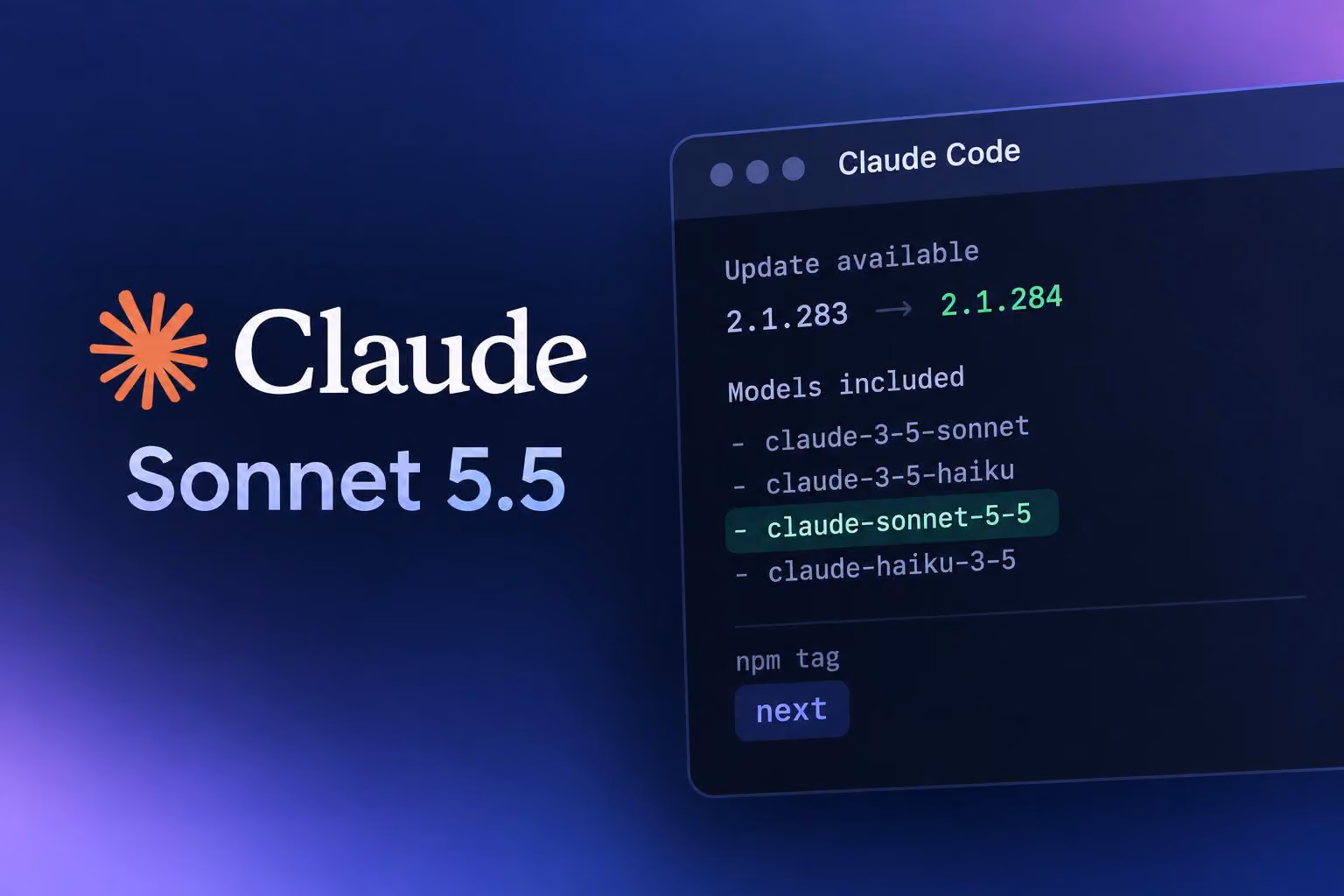Claude Sonnet 5.5 Reportedly Appears in Claude Code Update