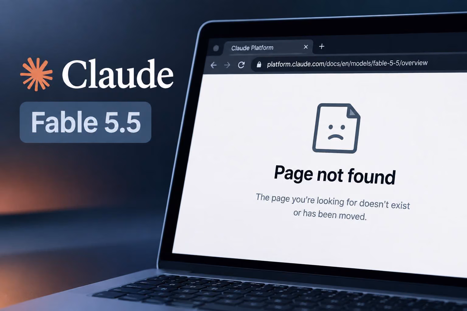 Claude Fable 5.5 URL Raises Questions, But Shows No Release