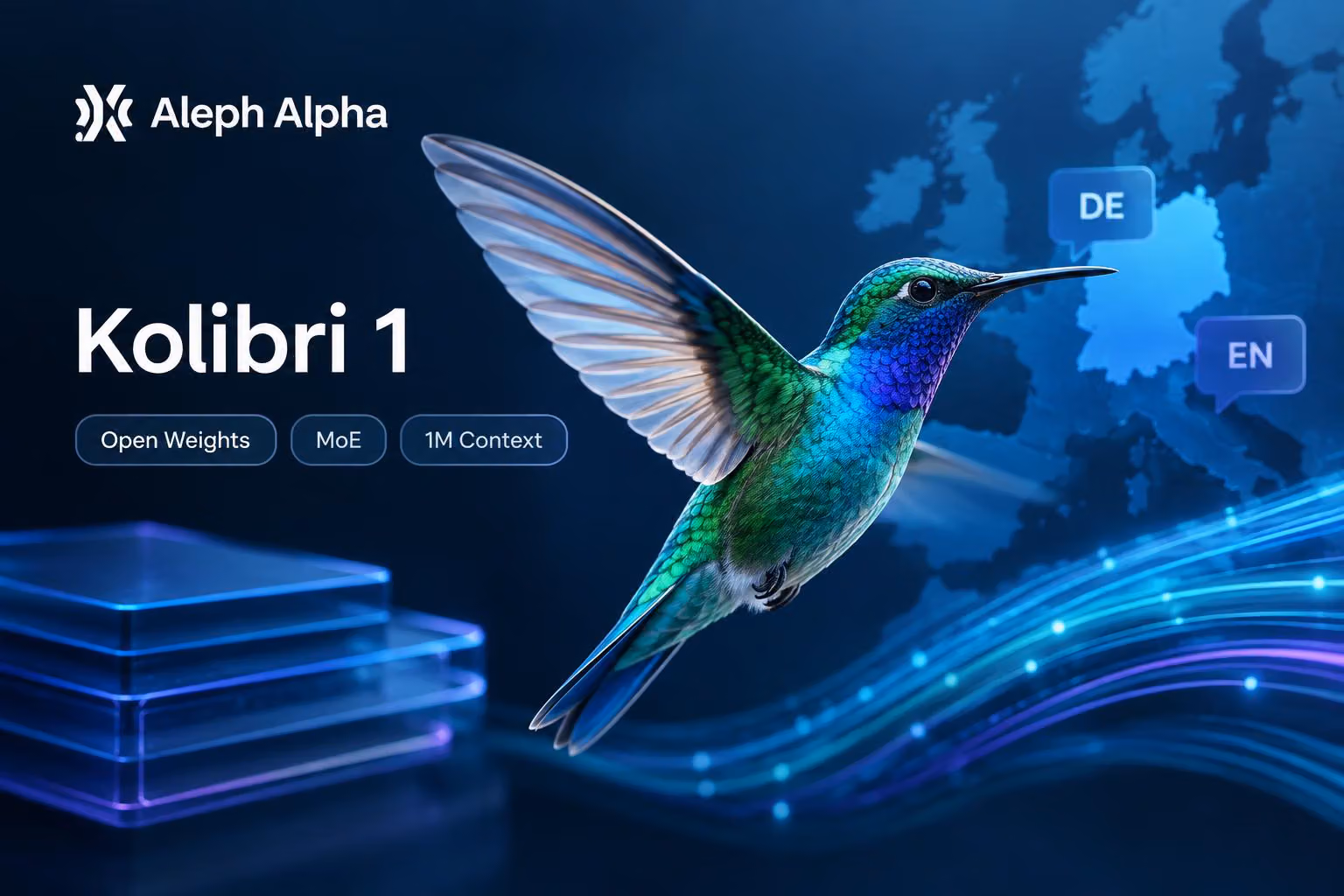 Aleph Alpha Kolibri 1: Open Weights and 1M Context