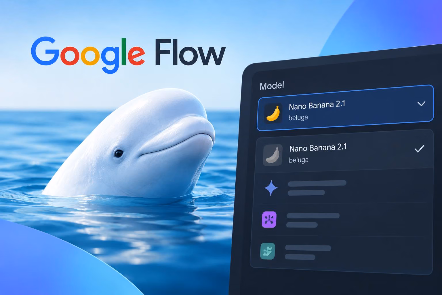 Nano Banana 2.1 Reportedly Appears in Google Flow as “Beluga”