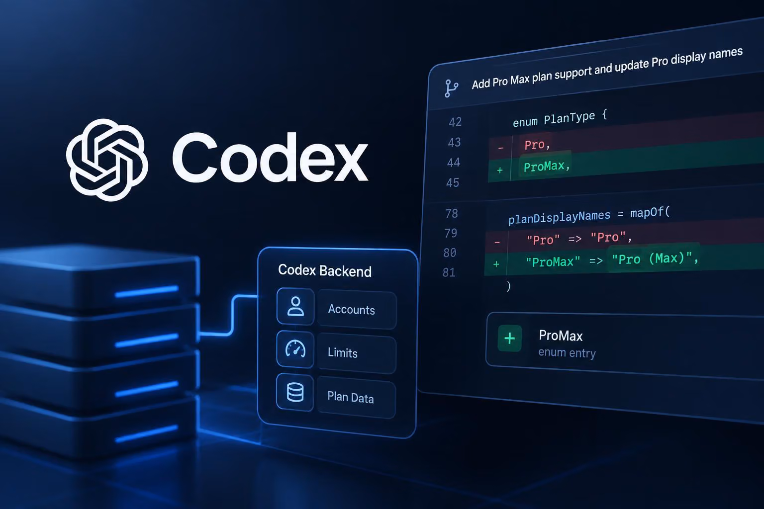 OpenAI Codex Pro Max Support Reported in Backend Changes
