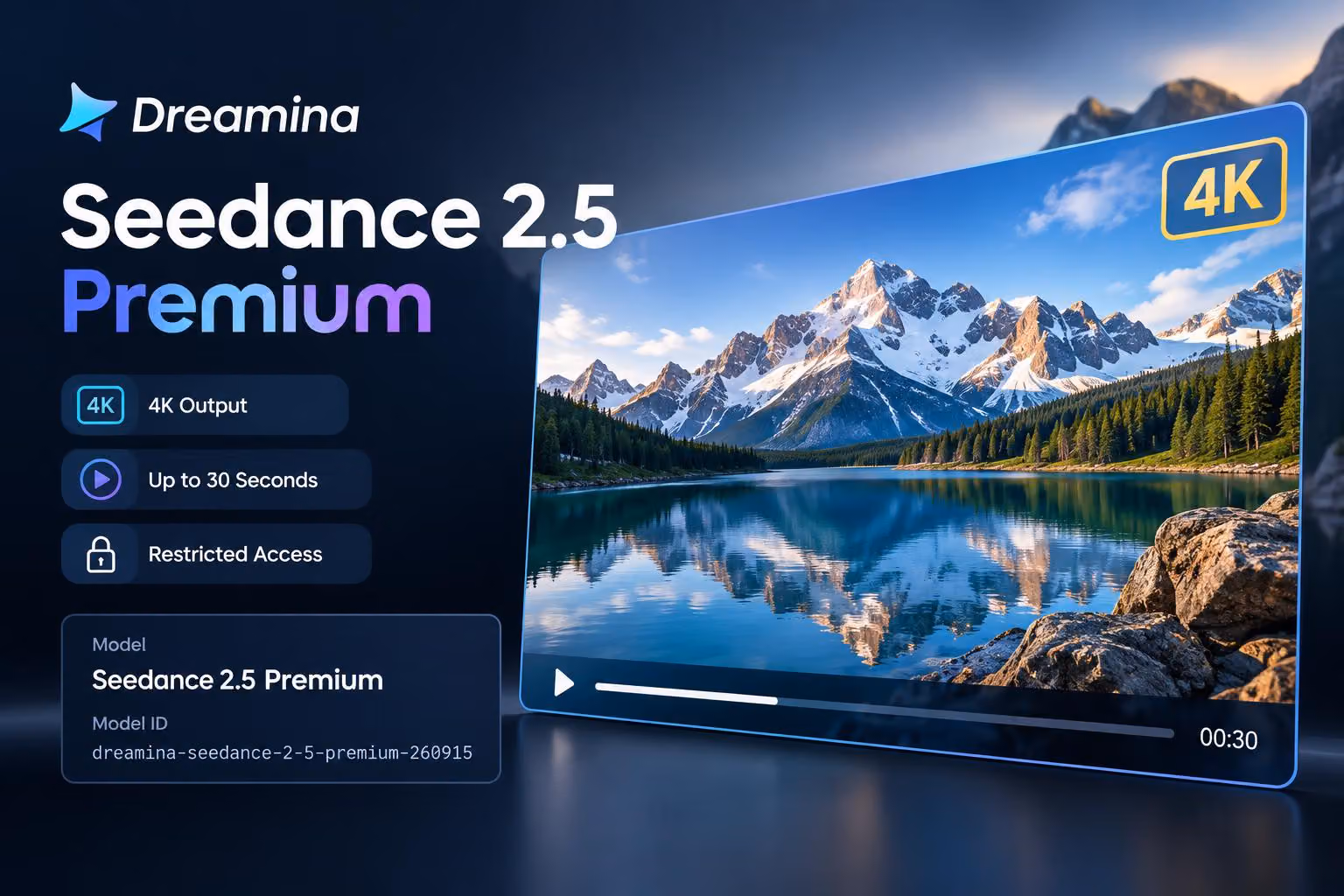 Dreamina Seedance 2.5 Premium Reportedly Adds 4K Video