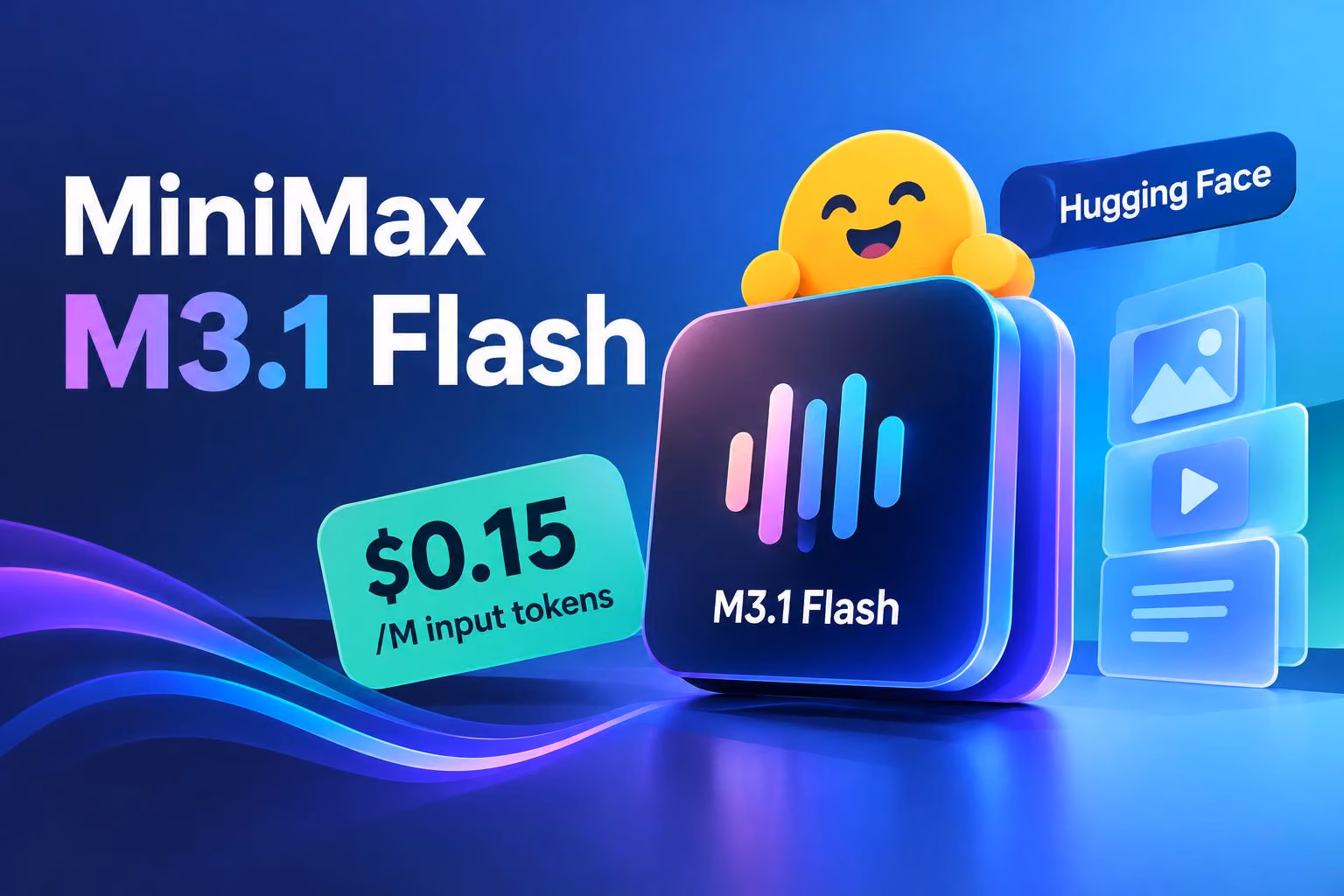 MiniMax M3.1 Flash Ships Open Weights at a Quarter of M3's Price