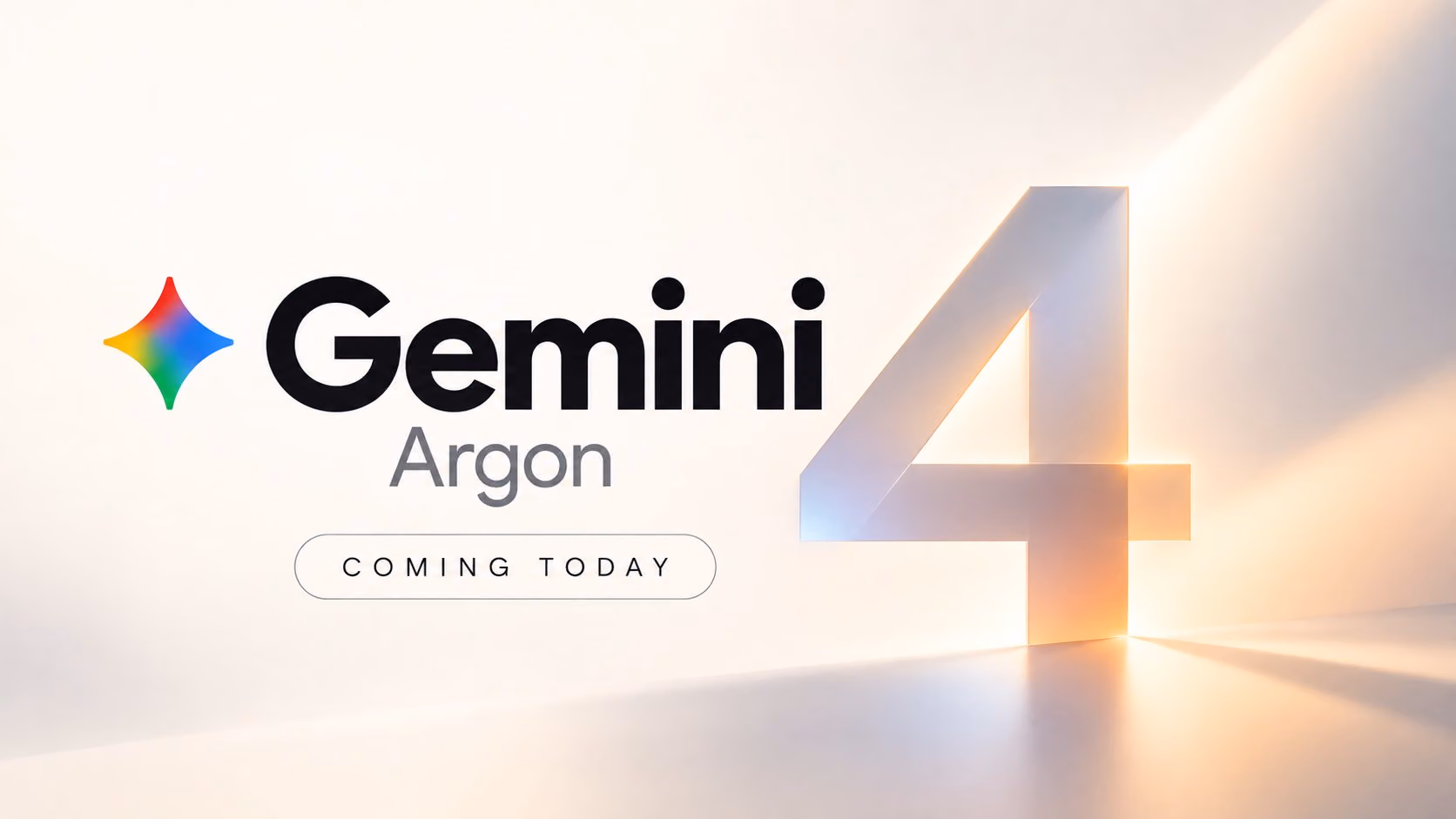 Graphic shared with the report presents Gemini 4 Argon as coming on the day of the post.