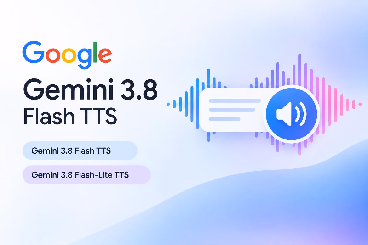 Google introduces Gemini 3.8 Flash TTS models for expressive audio