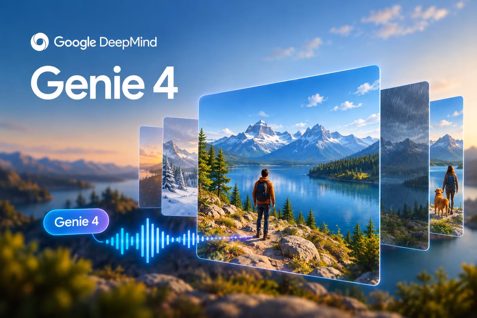 Google DeepMind Unveils Genie 4, a Real-Time World Model With Audio