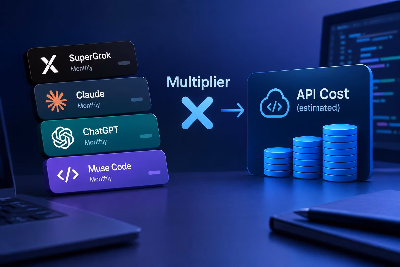 AI Subscription vs API Cost: What the Multipliers Show