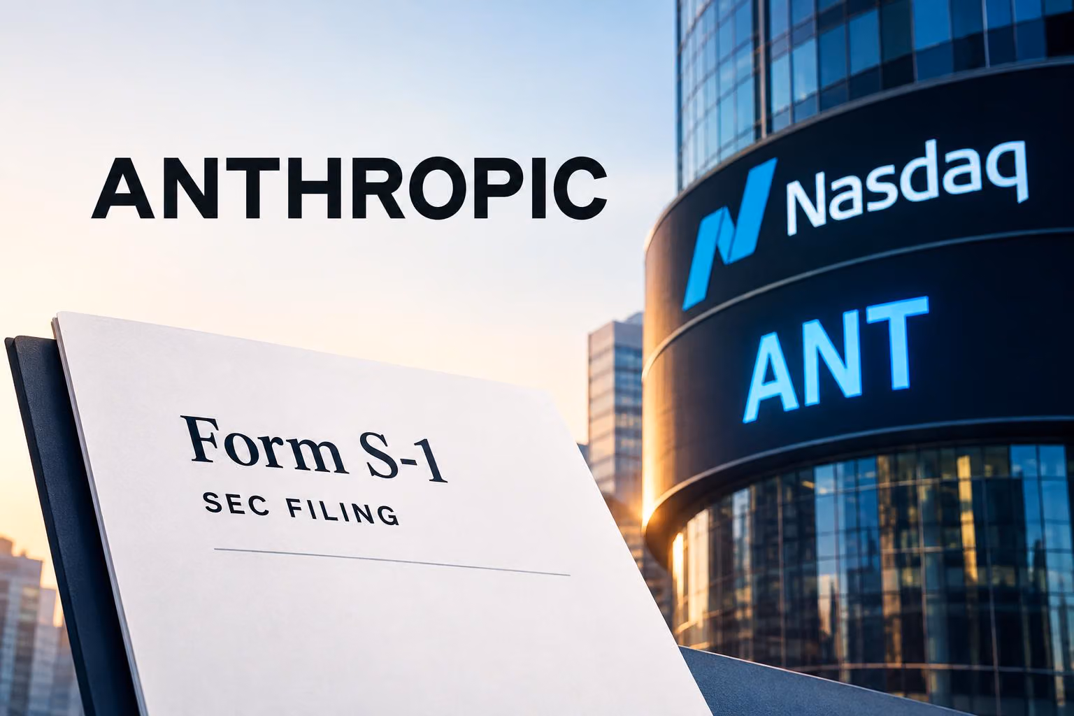 Anthropic S-1 IPO Filing Says It Plans Nasdaq Listing as ANT