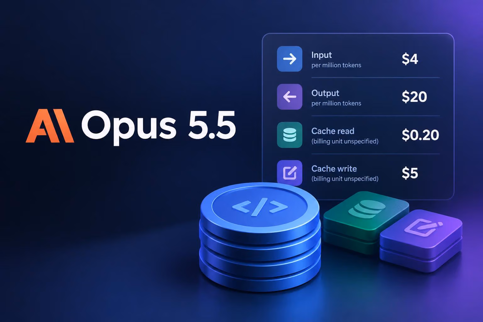 Opus 5.5 Pricing: Reported Token Rates