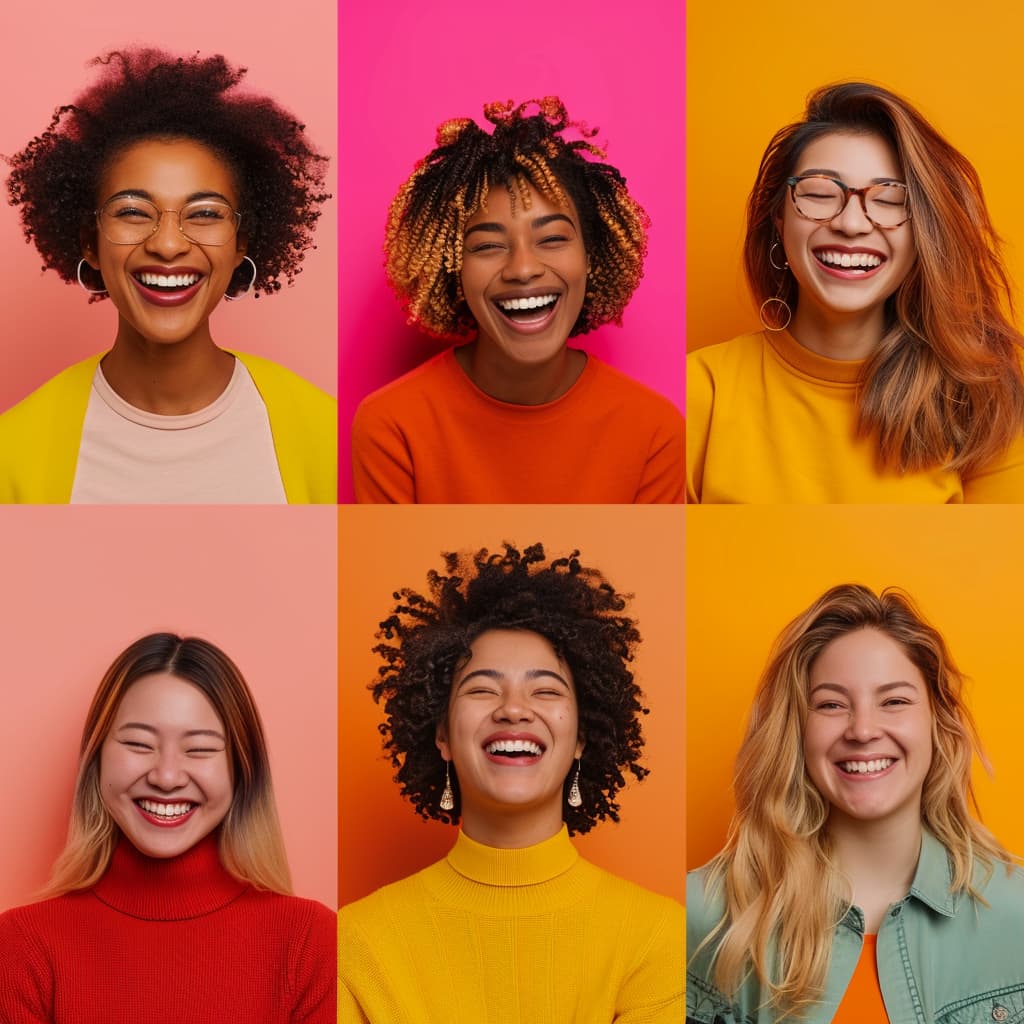 an AI generated image. with the prompt- Design an image for a customer appreciation campaign that highlights real stories of how products have made a positive impact. The image should convey a sense of transformation, joy, and community, in