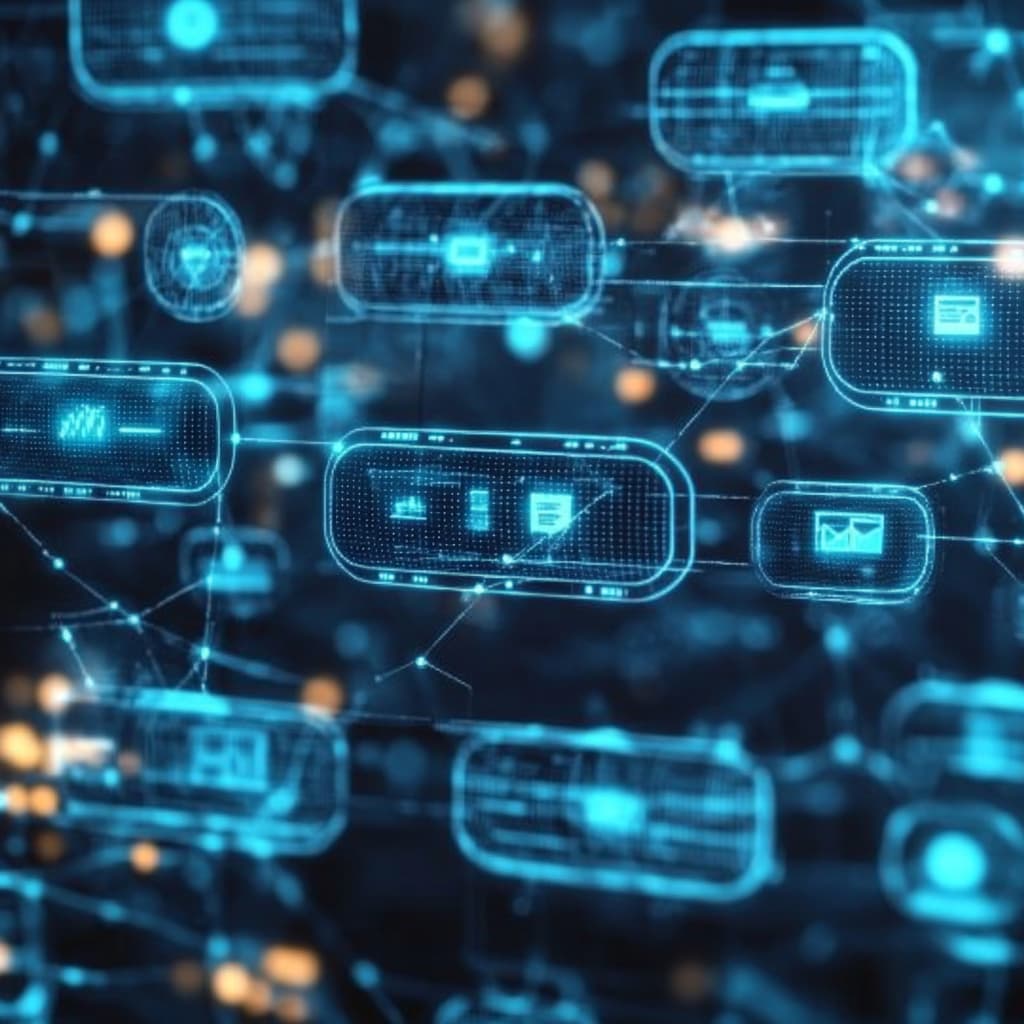 A global network of interconnected nodes representing traders, with chat bubbles and knowledge sharing icons floating between them - Ai generated
