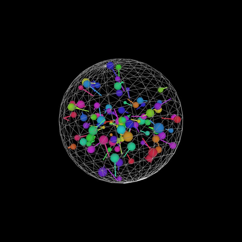 Testing Claude Sonnet 3.7’s Code: Simulating Bouncing Balls in p5.js