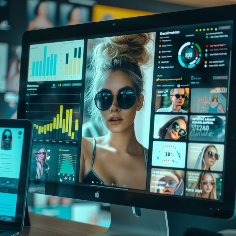 Influencer Matchmaker Custom GPT Ai generated image showing a computer screen