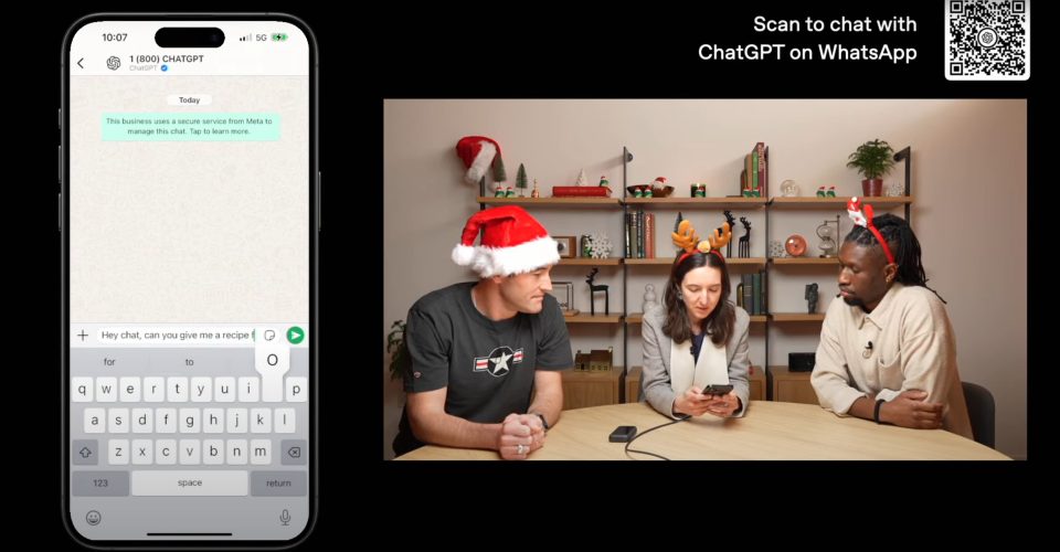 chatgpt is in whatsapp
